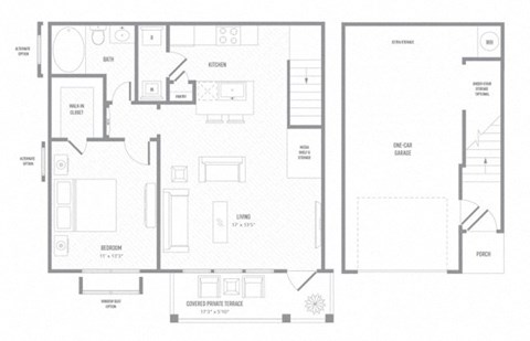 MOL A5T floor plan at Reveal on the Lake, Texas, 75088